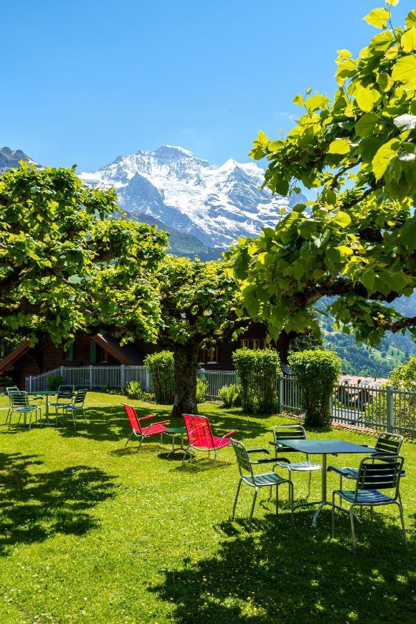 Hotel Alpenruhe - Vintage Design Hotel Wengen Luaran gambar