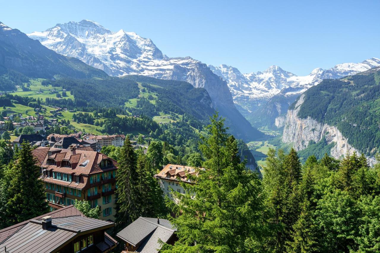 Hotel Alpenruhe - Vintage Design Hotel Wengen Luaran gambar