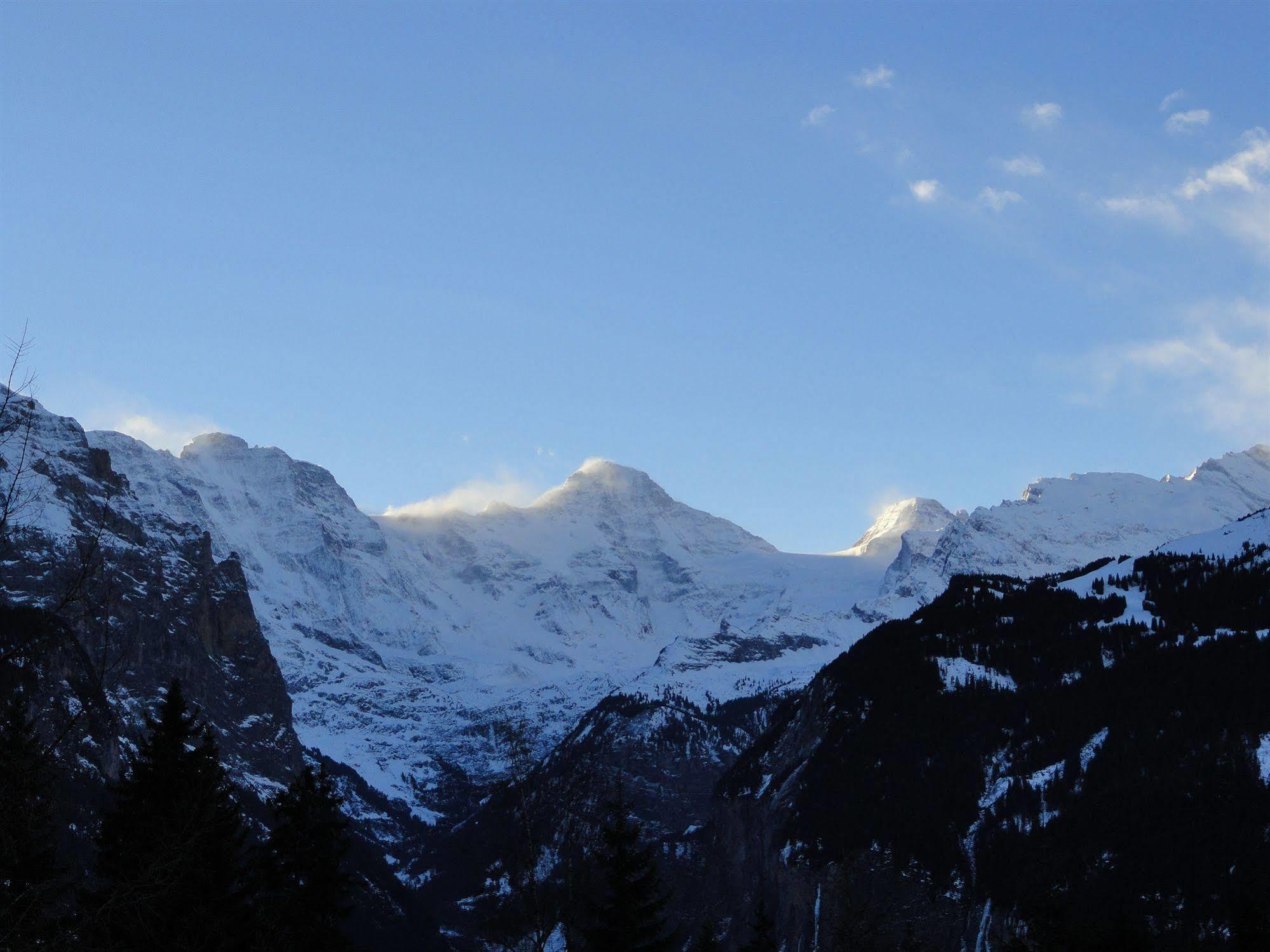 Hotel Alpenruhe - Vintage Design Hotel Wengen Luaran gambar