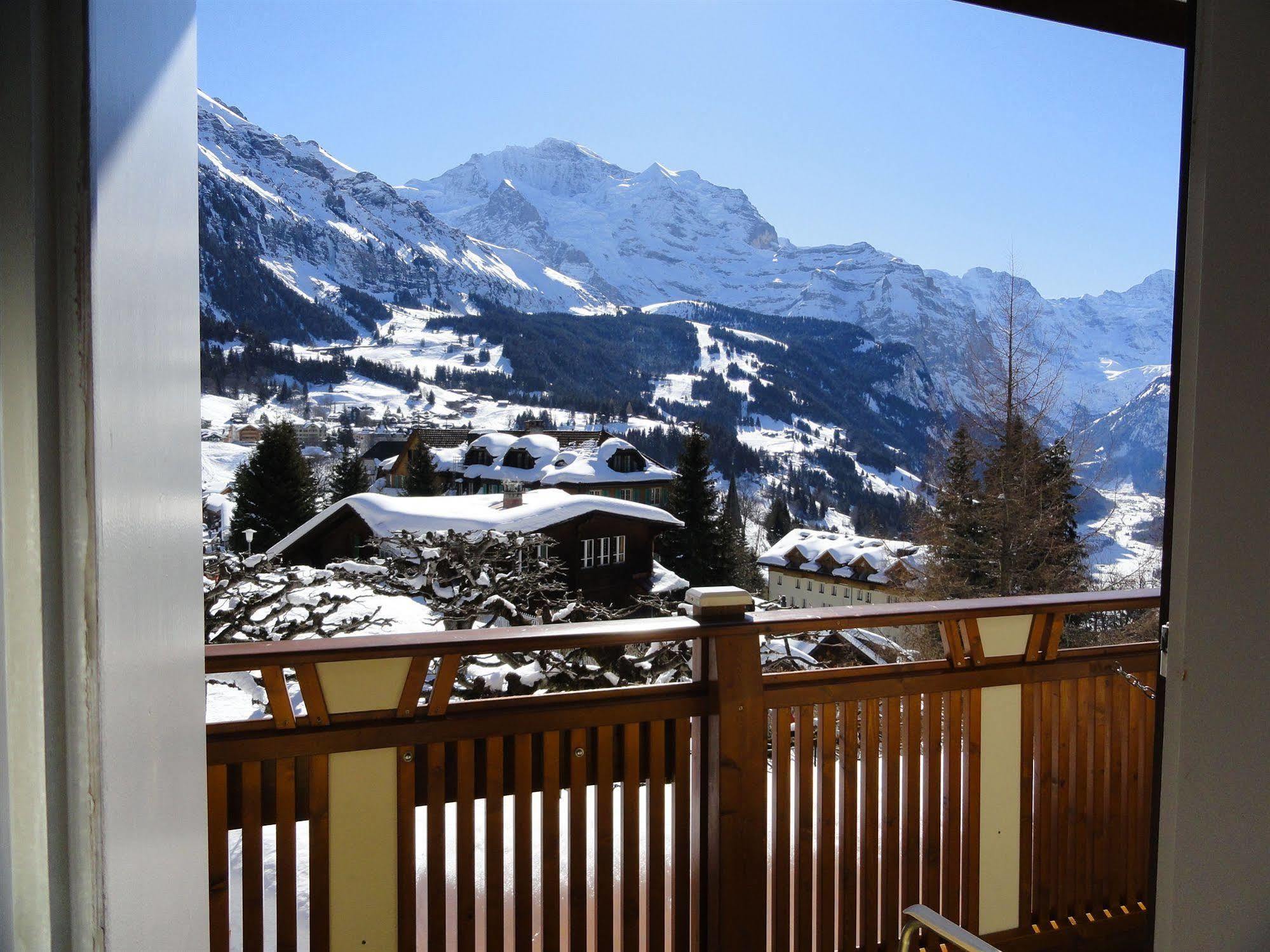 Hotel Alpenruhe - Vintage Design Hotel Wengen Luaran gambar