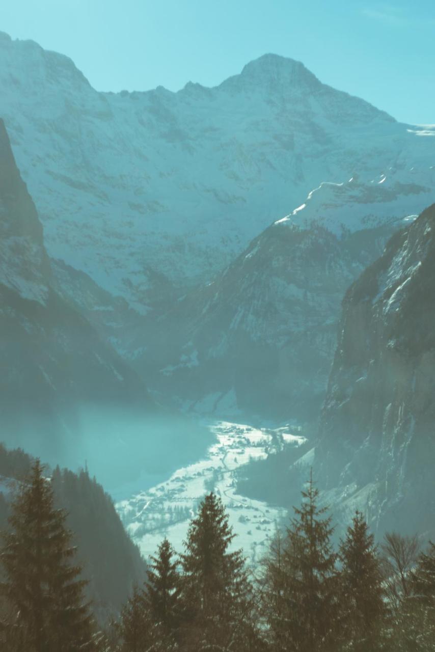 Hotel Alpenruhe - Vintage Design Hotel Wengen Luaran gambar