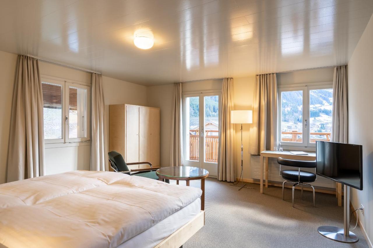 Hotel Alpenruhe - Vintage Design Hotel Wengen Luaran gambar